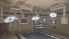 STRYKER VISUM 2 CEILING MOUNT DUAL HEAD SURGICAL LIGHTS WITH QTY. 2 CONTROL PANELS, VISIONPRO LED DISPLAY MONITOR, SINGLE HEAD SURGICAL LIGHT WITH DUAL VISIONPRO LED DISPLAY MONITOR, SWITCHPOINT INFINITY 3 MEDIA ROUTER, VISUM LED SURGICAL LIGHT SYSTEM QTY - 2