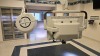 STRYKER VISUM 2 CEILING MOUNT SINGLE HEAD SURGICAL LIGHT WITH CONTROL PANEL, VISIONPRO LED DISPLAY MONITOR, CEILING MOUNT SINGLE HEAD SURGICAL, VISIONPRO LED DISPLAY MONITOR SWITCHPOINT INFINITY 3 MEDIA ROUTER, VISUM LED SURGICAL LIGHT SYSTEM, NEC WALL MO - 2