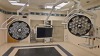 STRYKER VISUM 2 CEILING MOUNT SINGLE HEAD SURGICAL LIGHT WITH CONTROL PANEL, VISIONPRO LED DISPLAY MONITOR, CEILING MOUNT SINGLE HEAD SURGICAL, VISIONPRO LED DISPLAY MONITOR, SWITCHPOINT INFINITY 3 MEDIA ROUTER, VISUM LED SURGICAL LIGHT SYSTEM, NEC WALL M - 8