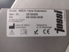 JOSSI ARCH TABLE EXENSION LEG POSITIONING SYSTEM LOCATED AT 3325 MOUNT PROSPECT RD. FRANKLIN PARK, IL 60131 - 3