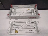 SYNTHES PROXIMAL TIBIA PLATE IMPLANT SET INCOMPLETE LOCATED AT 3325 MOUNT PROSPECT RD. FRANKLIN PARK, IL 60131