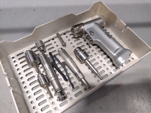 HALL MICROFREE MINI DRIVER SET: PRO8500SB MINI-DRIVER PRO8200SB SAGITAL SAW PRO8000SB HIGH SPEED DRILL WITH BITS AND CHUCKS LOCATED AT 3325 MOUNT PROSPECT RD. FRANKLIN PARK, IL 60131