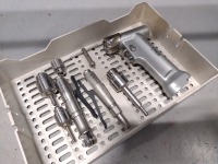 HALL MICROFREE MINI DRIVER SET: PRO8500SB MINI-DRIVER PRO8200SB SAGITAL SAW PRO8000SB HIGH SPEED DRILL WITH BITS AND CHUCKS LOCATED AT 3325 MOUNT PROSPECT RD. FRANKLIN PARK, IL 60131