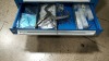 SYNTHES TOOL CABINET WITH SCREWS PLATES BACKUP INSTRUMENTS IN A STANLEY VIDMAR CABINET LOCATED AT 3325 MOUNT PROSPECT RD. FRANKLIN PARK, IL 60131 - 5