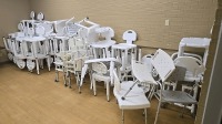 ASSORTED SHOWER CHAIRS, QTY. 20 LOCATED AT 900 W. CLAIREMONT AVE, EAU CLAIRE, WI 54701