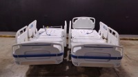 LOT OF (2) STRYKER SECURE 3005 S3 HOSPITAL BEDS WITH HEAD & FOOTBOARD (CHAPERONE WITH ZONE CONTROL, BED EXIT, SCALE) (IBED AWARENESS)