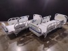 LOT OF (2) STRYKER SECURE 3002 S3 HOSPITAL BEDS WITH HEAD & FOOTBOARD (CHAPERONE WITH ZONE CONTROL, BED EXIT, SCALE) (IBED AWARENESS) - 3