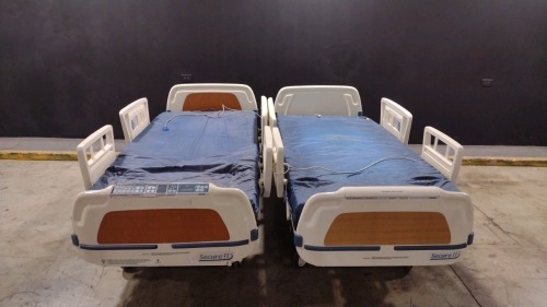 LOT OF (2) STRYKER SECURE 3002 HOSPITAL BEDS