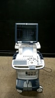 GE LOGIQ E9 ULTRASOUND MACHINE (SERIAL# 107461US6) (DOM: 09/2011)