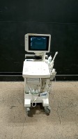 GE LOGIQ 200 PRO SERIES ULTRASOUND MACHINE WITH 2 PROBES (3CB, MTZ) (SERIAL# 77433SM1)