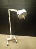 WELCH ALLYN EXAM LIGHT ON ROLLING STAND