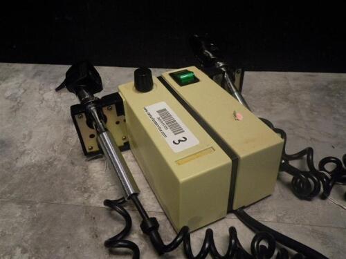 WELCH ALLYN 74710 OTO/OPTHALMOSCOPE WITH HEADS