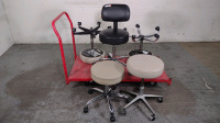 (5) EXAM STOOLS (NO CART)