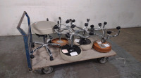 (5) EXAM STOOLS (NO CART)