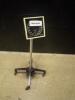 SPHYGMOMANOMETER ON ROLLING STAND