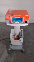 GYRUS ACMI REF 744000 PK SUPERPULSE UNIT WITH FOOTSWITCH ON ROLLING STAND