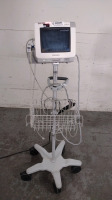 PHILIPS INTELLIVUE MP5T PATIENT MONITOR ON ROLLING STAND