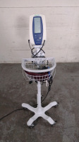 WELCH ALLYN SPOT VITAL SIGNS MONITOR ON ROLLING STAND