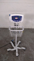 WELCH ALLYN 53STO VITAL SIGNS MONITOR ON ROLLING STAND