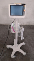 PHILIPS SURESIGNS VM6 VITAL SIGNS MONITOR ON ROLLING STAND