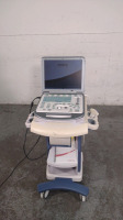 DYNATRONICS DYNATRON 150 PLUS PORTABLE ULTRASOUND SYSTEM WITH 1 PROBE (C5-2S) ON UMT-200 MOBILE TROLLEY (SN MR-27004646)