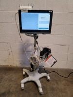 LIDCO HP9201 HEMODYNAMIC MONITOR ON ROLLING STAND