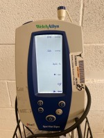 WELCH ALLYN SPOT VITAL SIGNS MONITOR ON ROLLING STAND