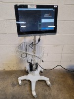 LIDCO HP9201 HEMODYNAMIC MONITOR ON ROLLING STAND