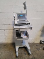 GE MAC5500HD EKG/ECG MACHINE ON ROLLING STAND