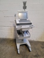 GE MAC5500HD EKG/ECG MACHINE ON ROLLING STAND