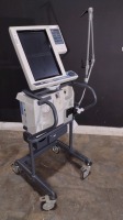 NELLCOR PURITAN BENNETT 840 VENTILATOR ON ROLLING STAND