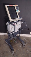 NELLCOR PURITAN BENNETT 840 VENTILATOR ON ROLLING STAND