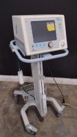 RESPIRONICS INC. BIPAP VISION VENTILATOR ON ROLLING STAND