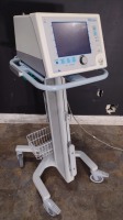 RESPIRONICS INC. BIPAP VISION VENTILATOR ON ROLLING STAND