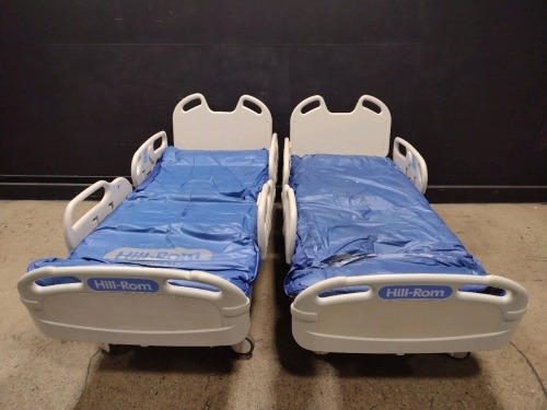 LOT OF (2) HILL-ROM VERSACARE HOSPITAL BEDS