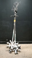 LOT OF IV POLES