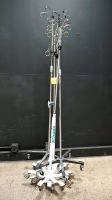 LOT OF IV POLES