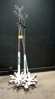 LOT OF IV POLES