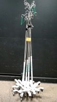 LOT OF IV POLES