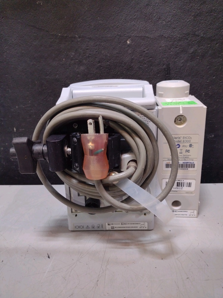 ALARIS PCU 8015 SERIES INFUSION PUMP WITH ETCO2 8300 SERIES INFUSION ...