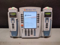 ALARIS PCU 8015 SERIES INFUSION PUMP WITH 8100 SERIES MODULES