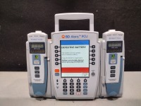 ALARIS PCU 8015 SERIES INFUSION PUMP WITH 8100 SERIES MODULES