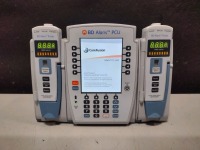 ALARIS PCU 8015 SERIES INFUSION PUMP WITH 8100 SERIES MODULES