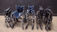 LOT OF (5) WHEELCHAIRS