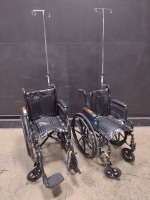 LOT OF (2) WHEELCHAIRS