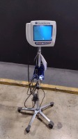 GLIDESCOPE VIDEO MONITOR WITH 2 REUSABLE 60 DEGREE C HANDPIECES (REF# 0570-0307, 0570-0306)