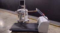 GE CASE STRESS TEST WORKSTATION WITH T2100 TREADMILL