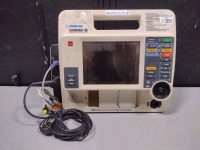 MEDTRONIC/PHYSIO-CONTROL LIFEPAK 12 BIPHASIC DEFIB WITH PACING, 3 LEAD ECG, SPO2, ANALYZE