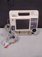 MEDTRONIC/PHYSIO-CONTROL LIFEPAK 12 BIPHASIC DEFIB WITH 3 LEAD ECG, SPO2, ANALYZE