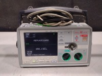 ZOLL E SERIES DEFIB WITH PACING, 12 LEAD ECG, CO2, SPO2, NIBP, ANALYZE